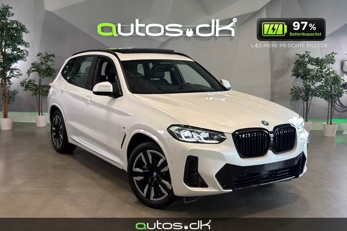 Hvid BMW iX3 fra 2022