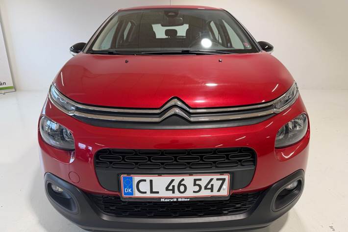 Rød Citroën C3 fra 2019