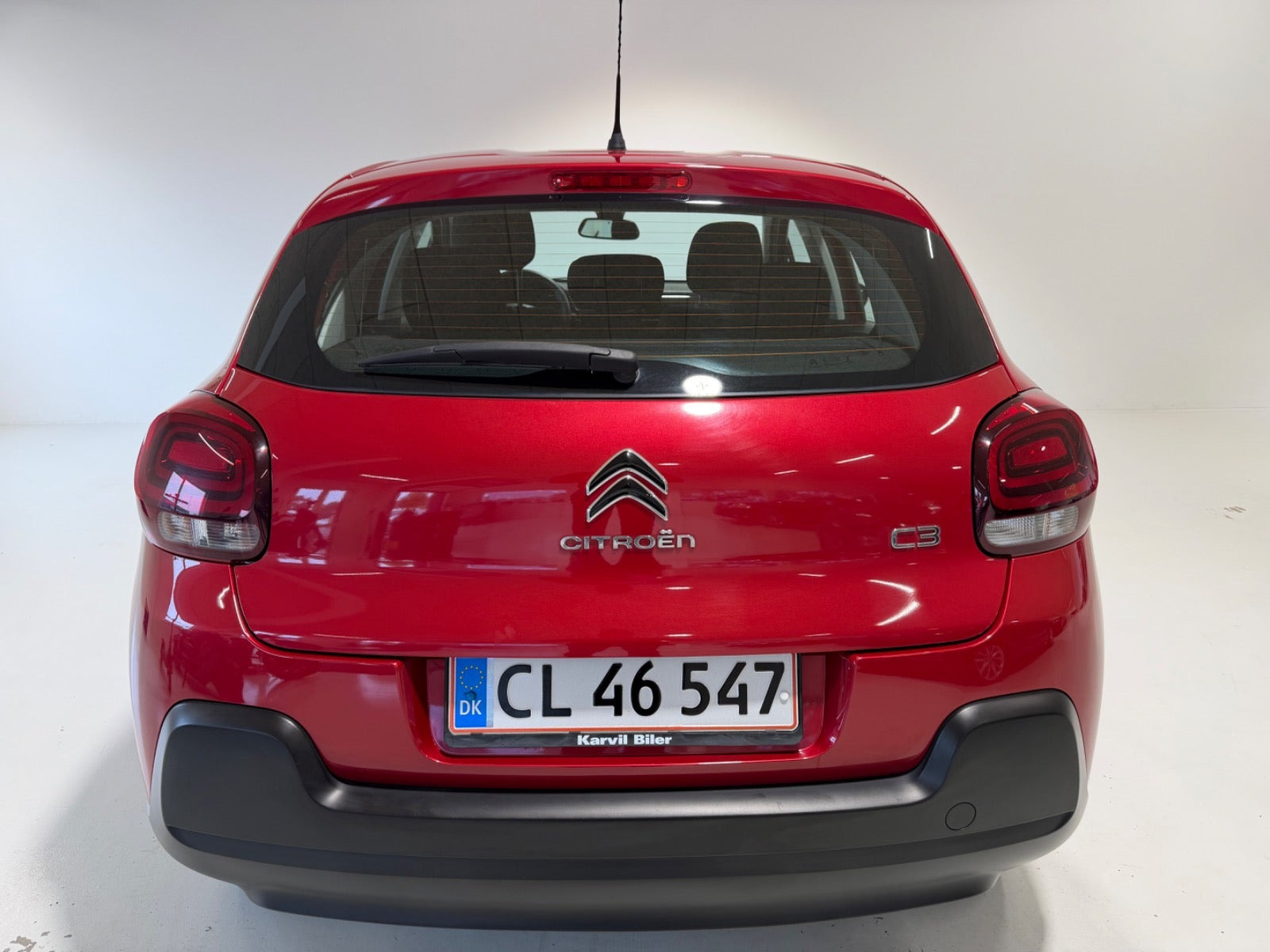 Rød Citroën C3 fra 2019