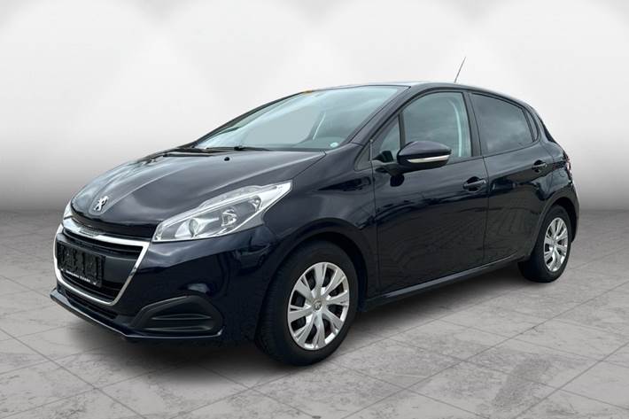 Blå Peugeot 208 fra 2016