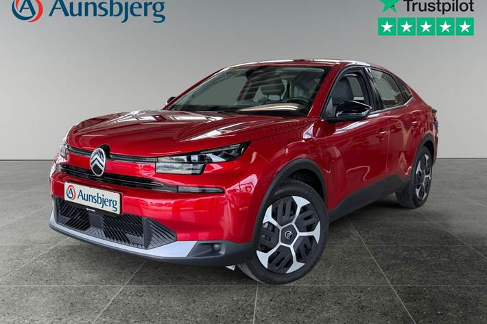 Rød Citroën ë-C4 X fra 2024