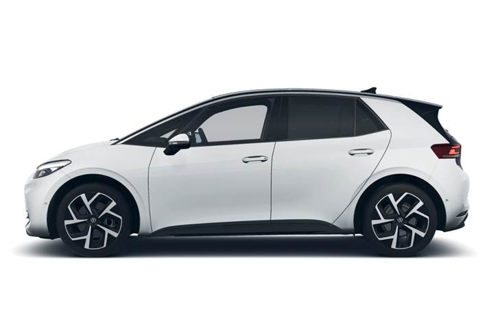 Hvid VW ID.3 fra 2024