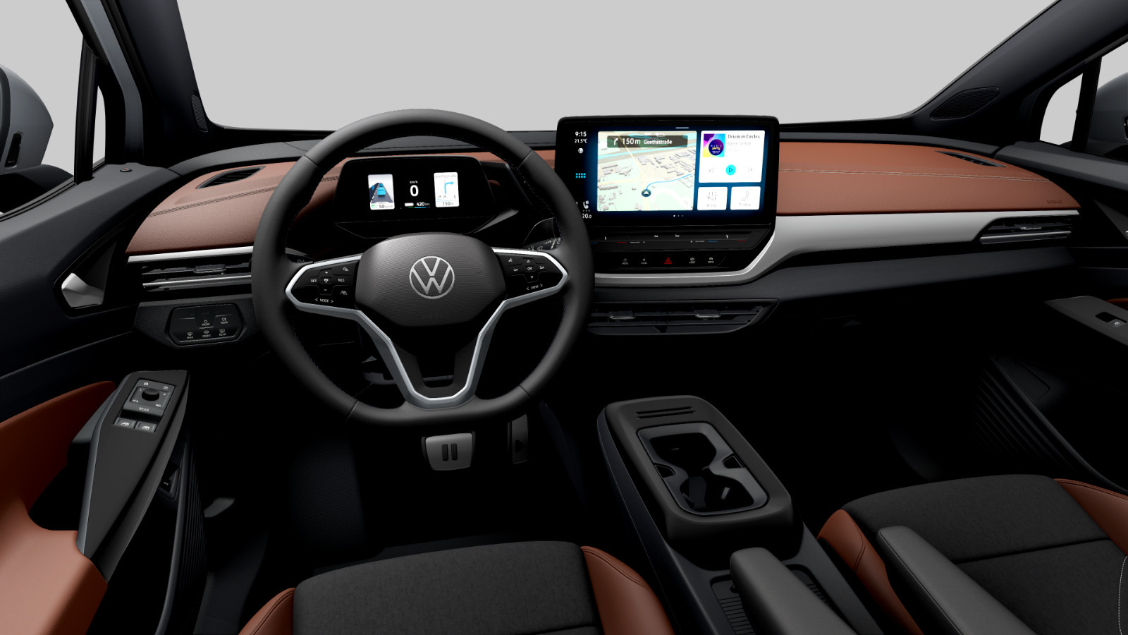 Grå VW ID.4 fra 2022
