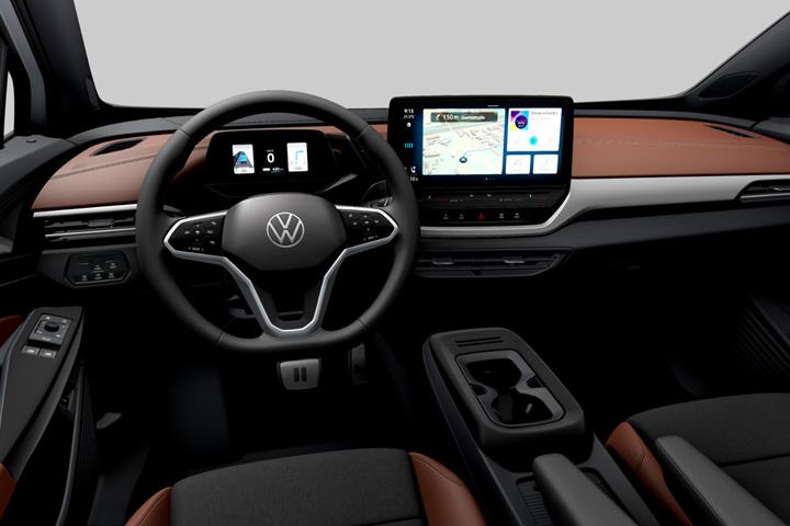 Grå VW ID.4 fra 2022