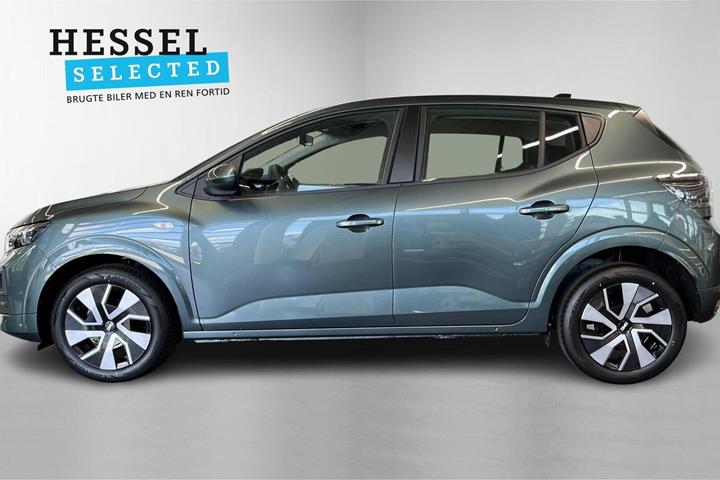 Grøn Dacia Sandero fra 2026