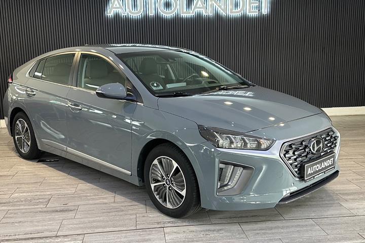 Grå Hyundai Ioniq fra 2020 set udefra