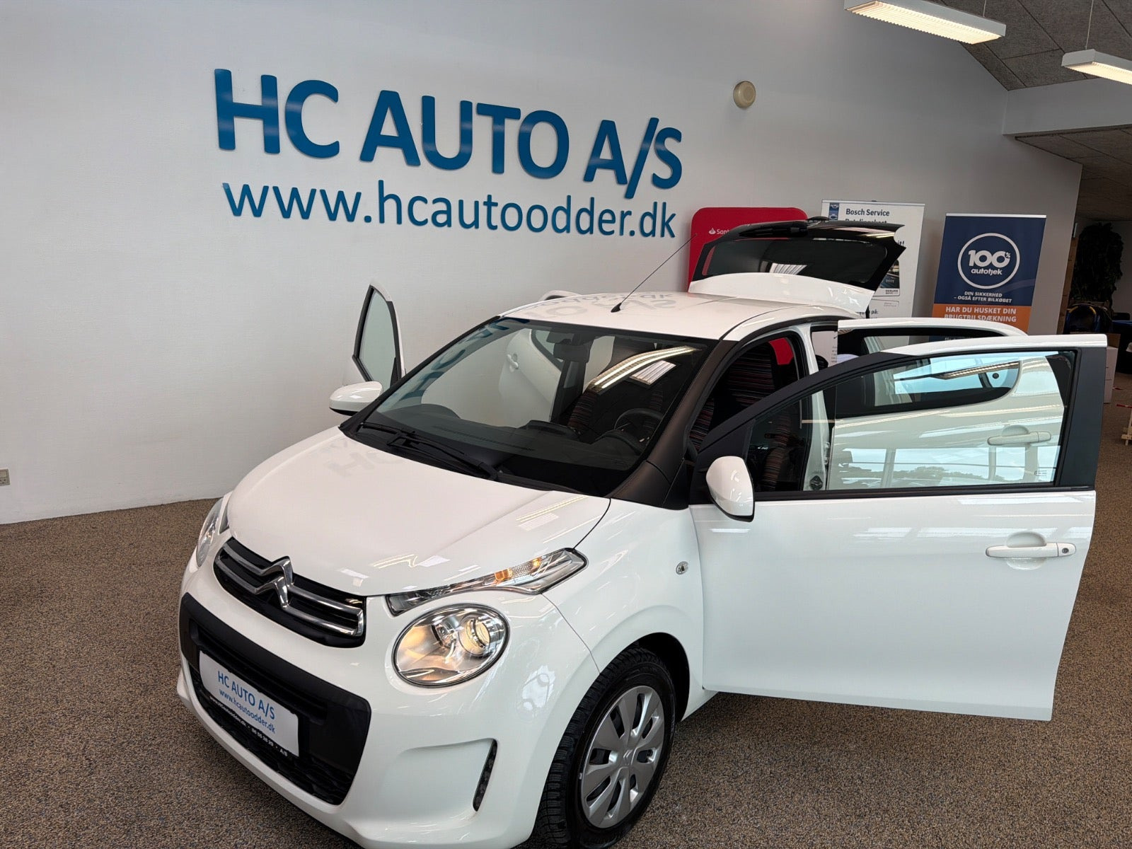 Hvid Citroën C1 fra 2018