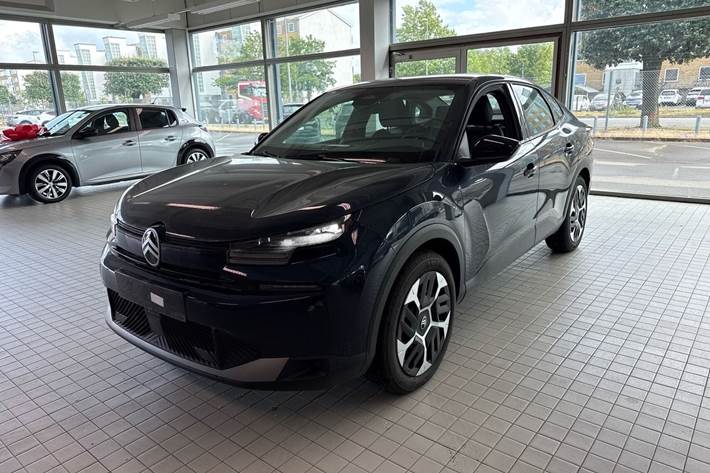 Blå Citroën ë-C4 X fra 2025