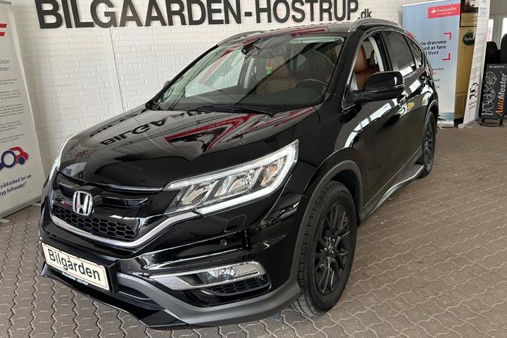 Sort Honda CR-V fra 2016 set udefra