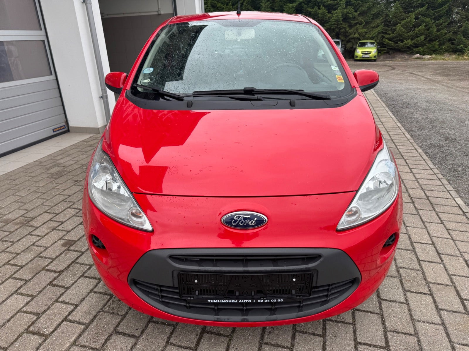 Rød Ford Ka fra 2014