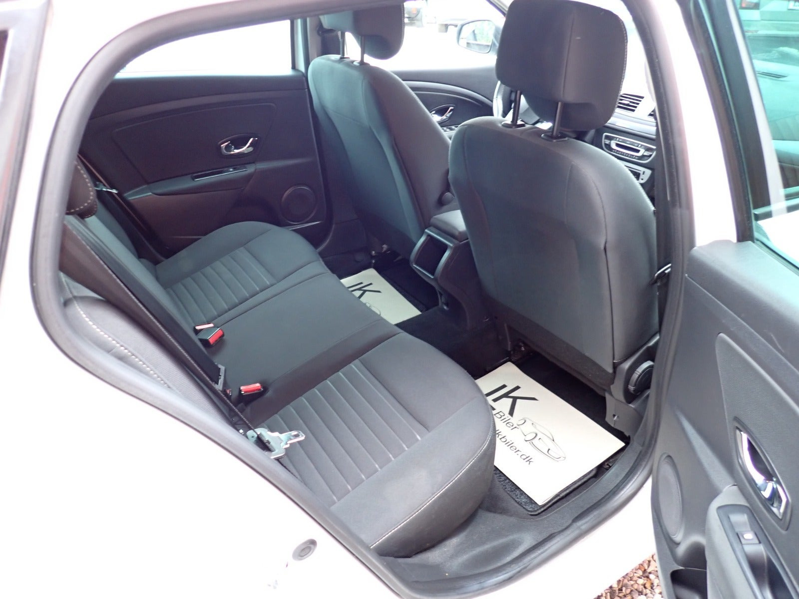 Hvid Renault Megane III fra 2014