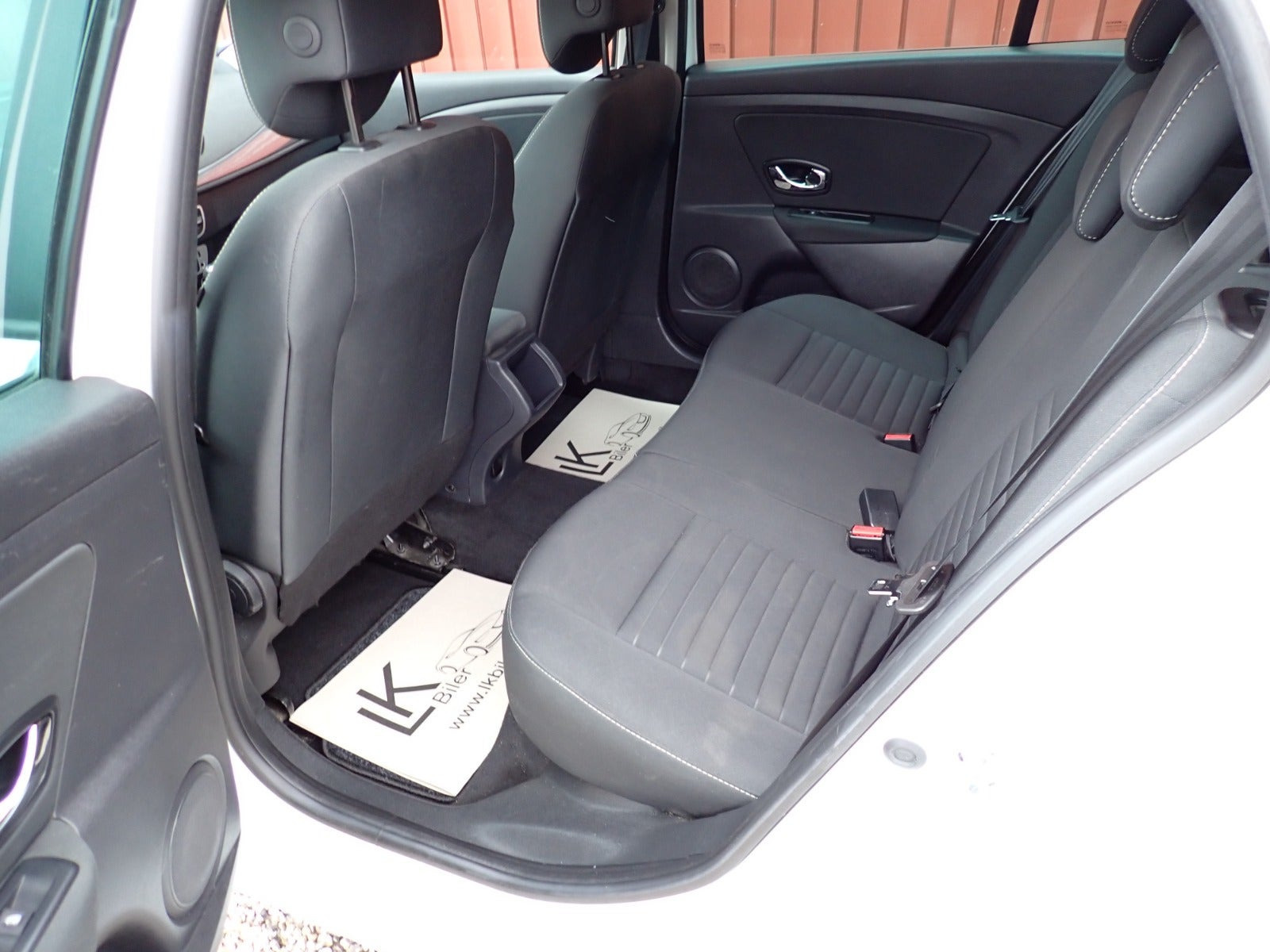 Hvid Renault Megane III fra 2014
