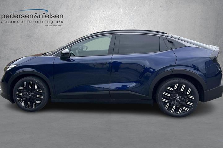 Blå Nissan Leaf fra 2026