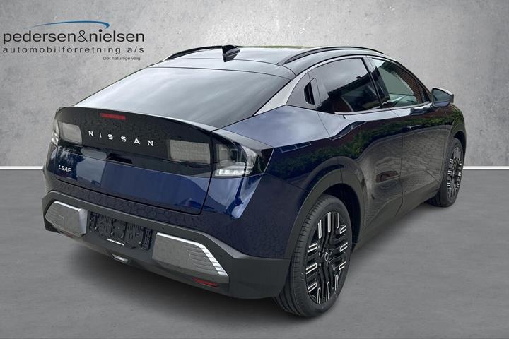 Blå Nissan Leaf fra 2026