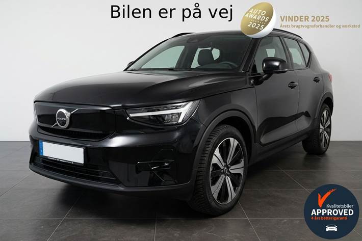 Sort Volvo XC40 fra 2022