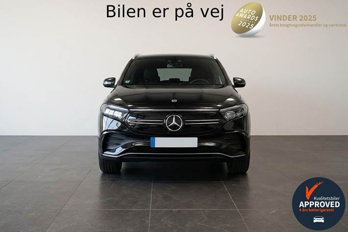 Sort Mercedes EQA 250+ fra 2022
