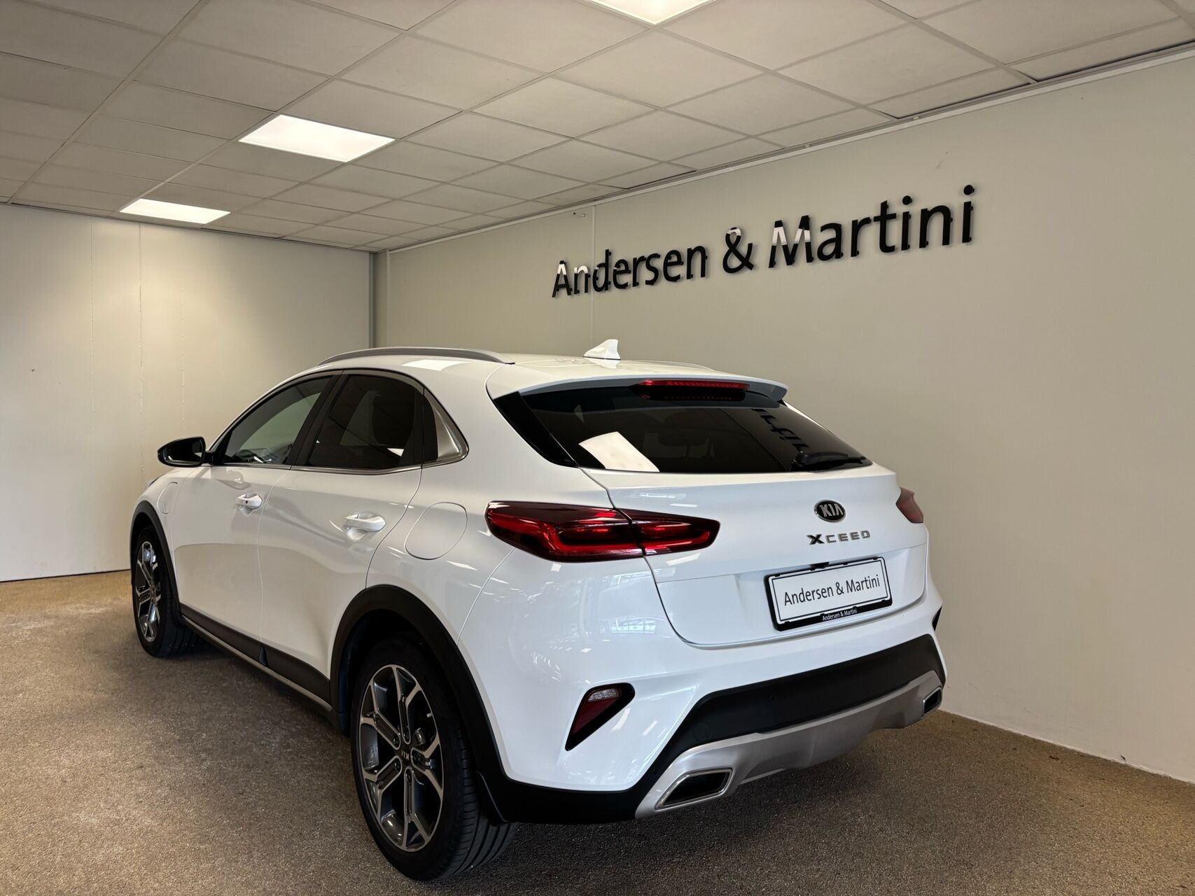Hvid Kia XCeed fra 2021