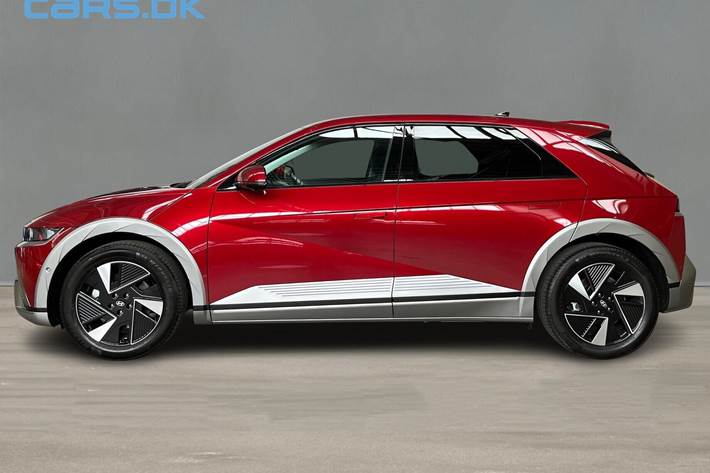 Rød Hyundai Ioniq 5 fra 2026