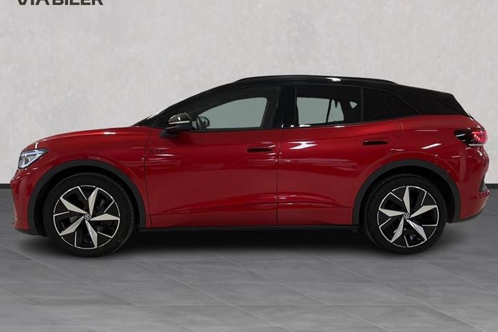 Rød VW ID.4 fra 2023