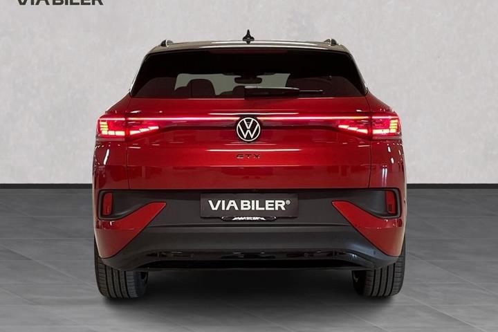 Rød VW ID.4 fra 2023