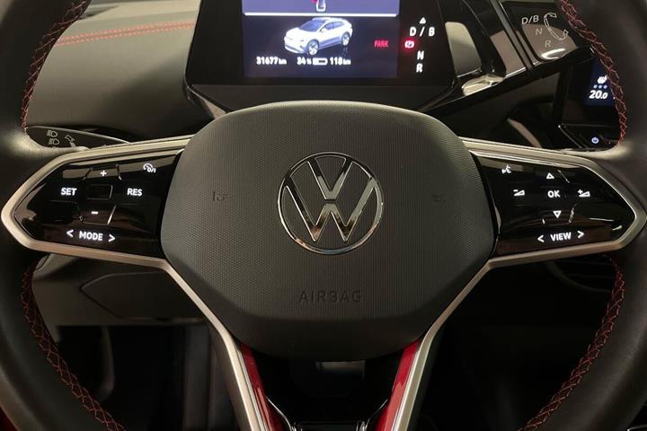 Rød VW ID.4 fra 2023