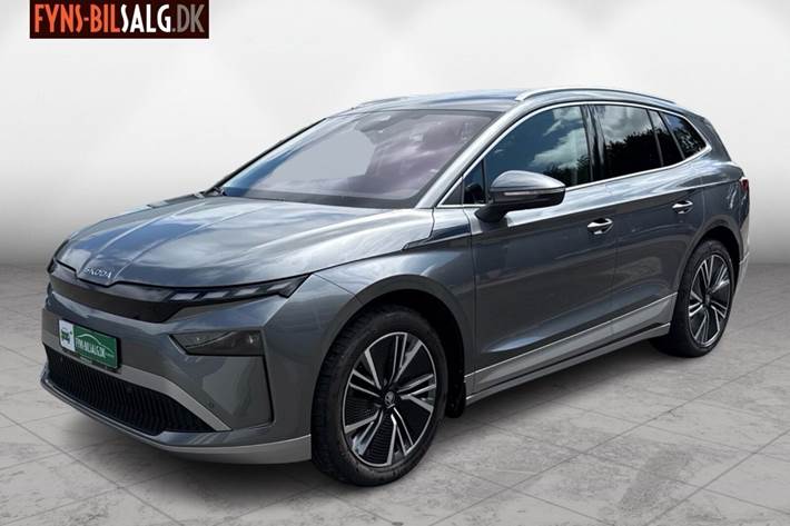 Sort Skoda Enyaq fra 2025