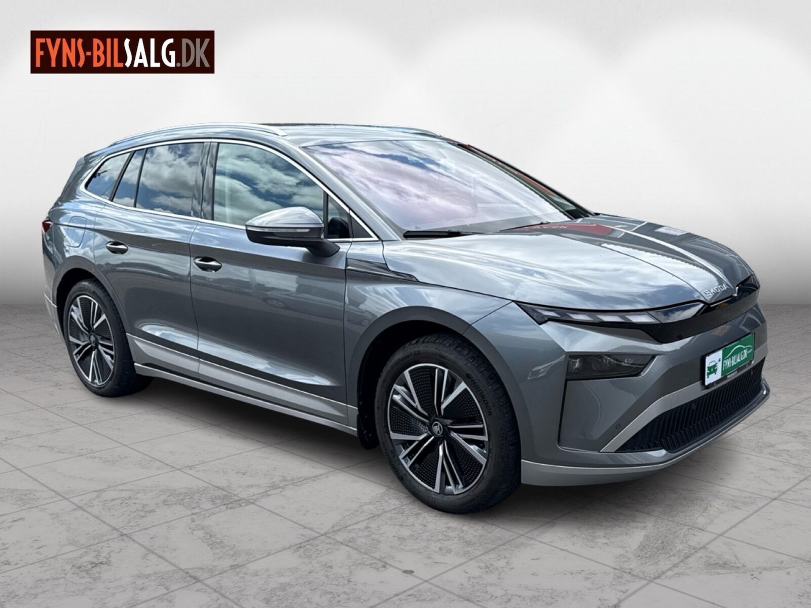 Sort Skoda Enyaq fra 2025