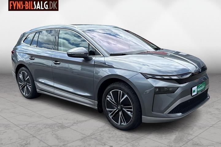 Sort Skoda Enyaq fra 2025