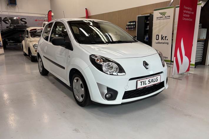 Hvid Renault Twingo fra 2011
