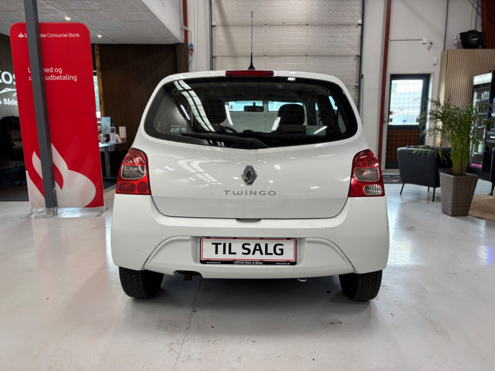 Hvid Renault Twingo fra 2011