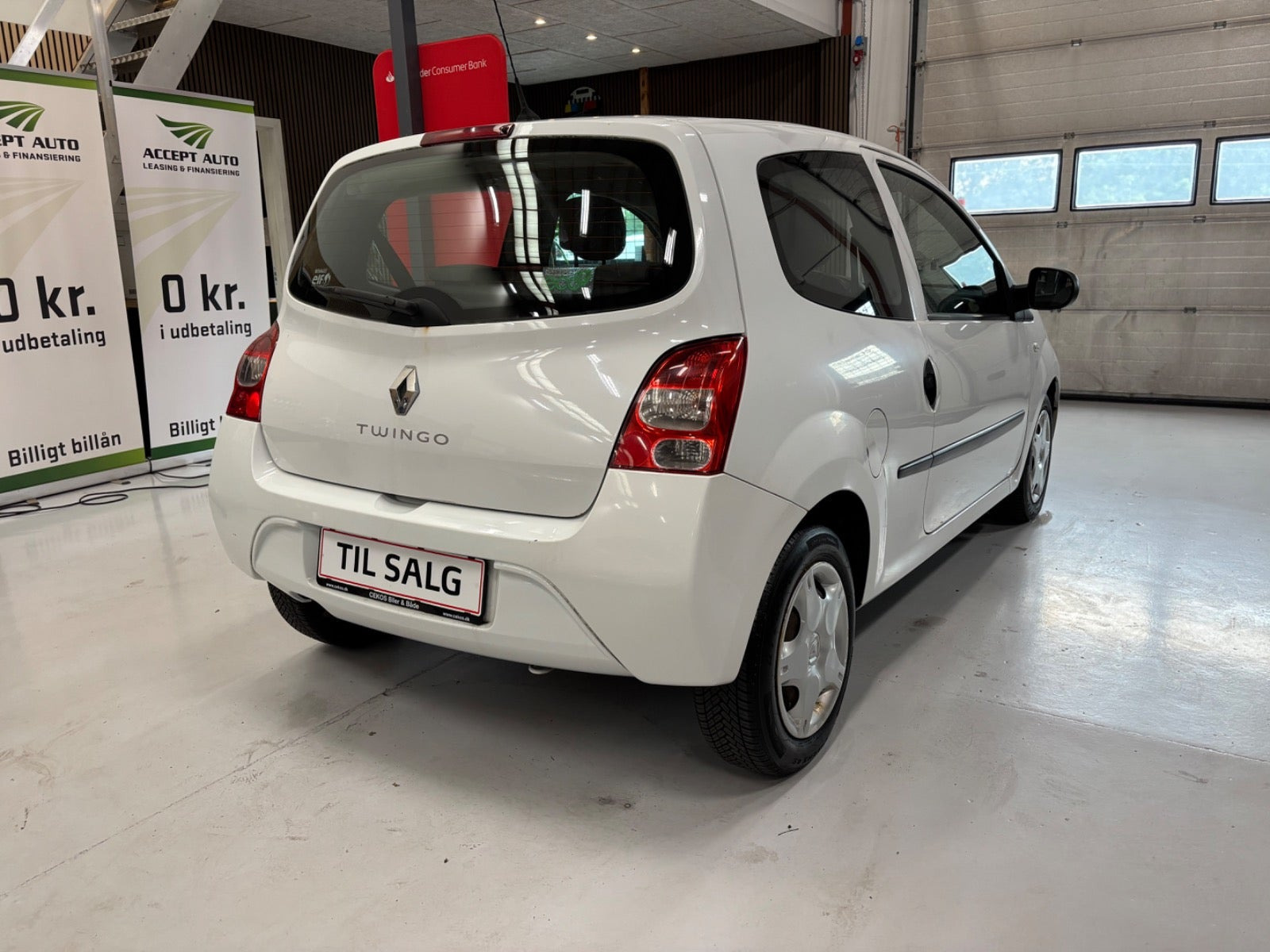 Hvid Renault Twingo fra 2011