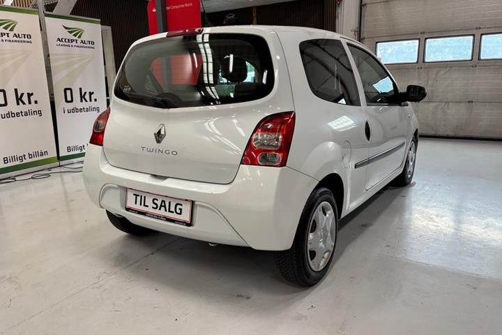 Hvid Renault Twingo fra 2011