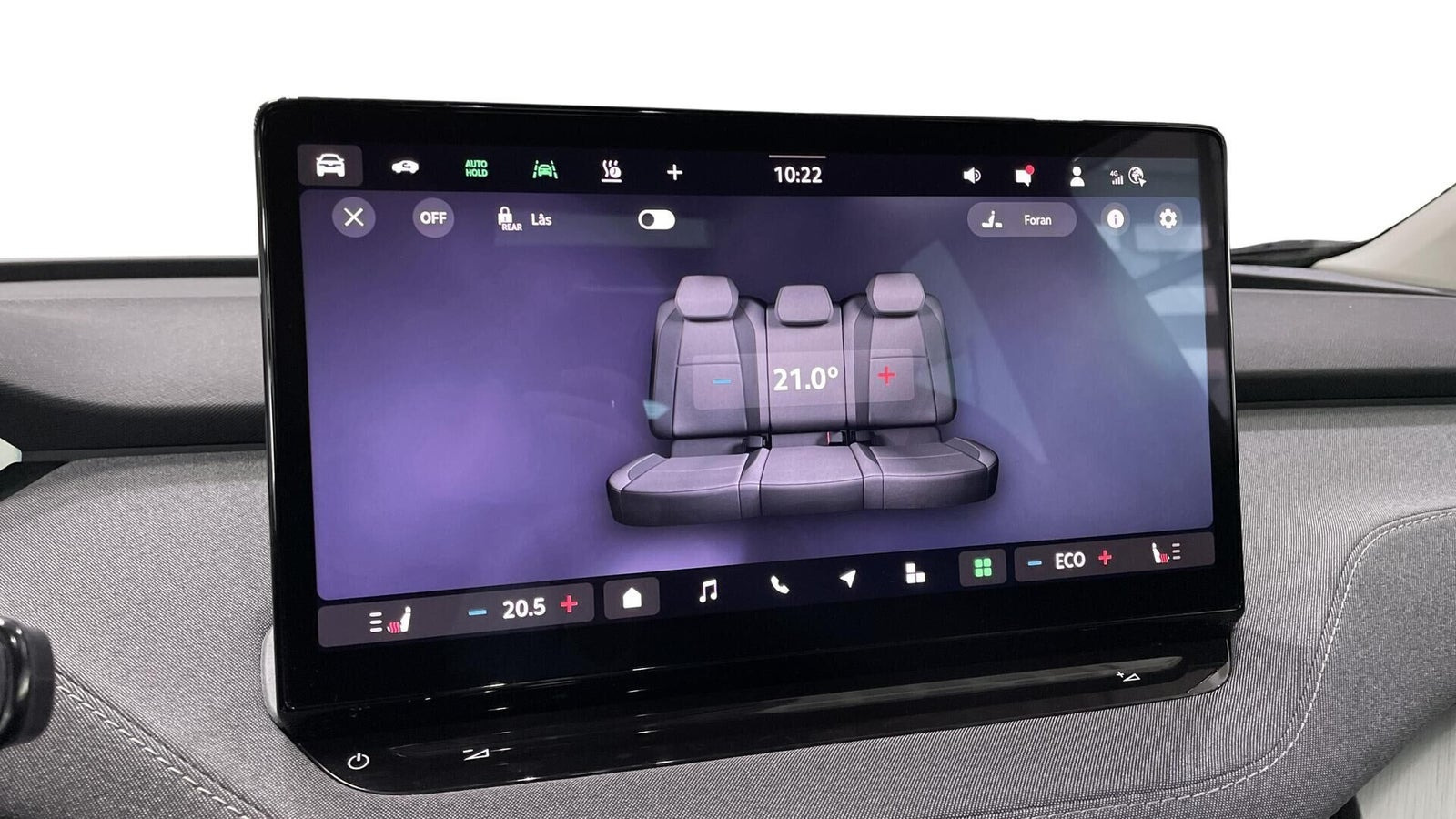 Grå Skoda Enyaq fra 2025