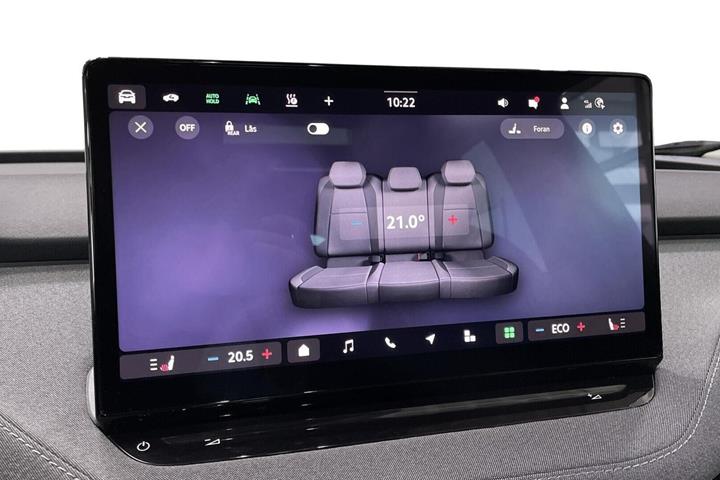 Grå Skoda Enyaq fra 2025
