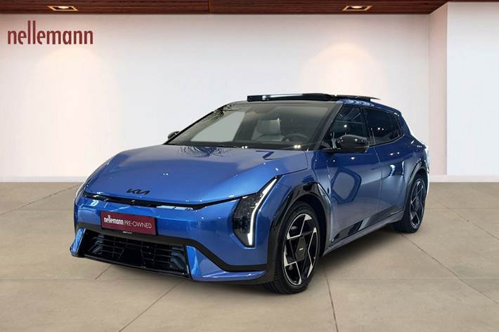 Blå Kia EV4 fra 2026