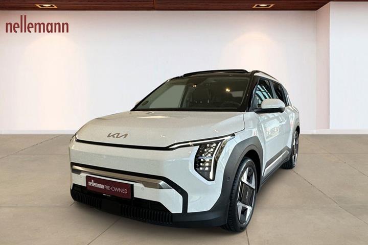 Hvid Kia EV3 fra 2026 set udefra