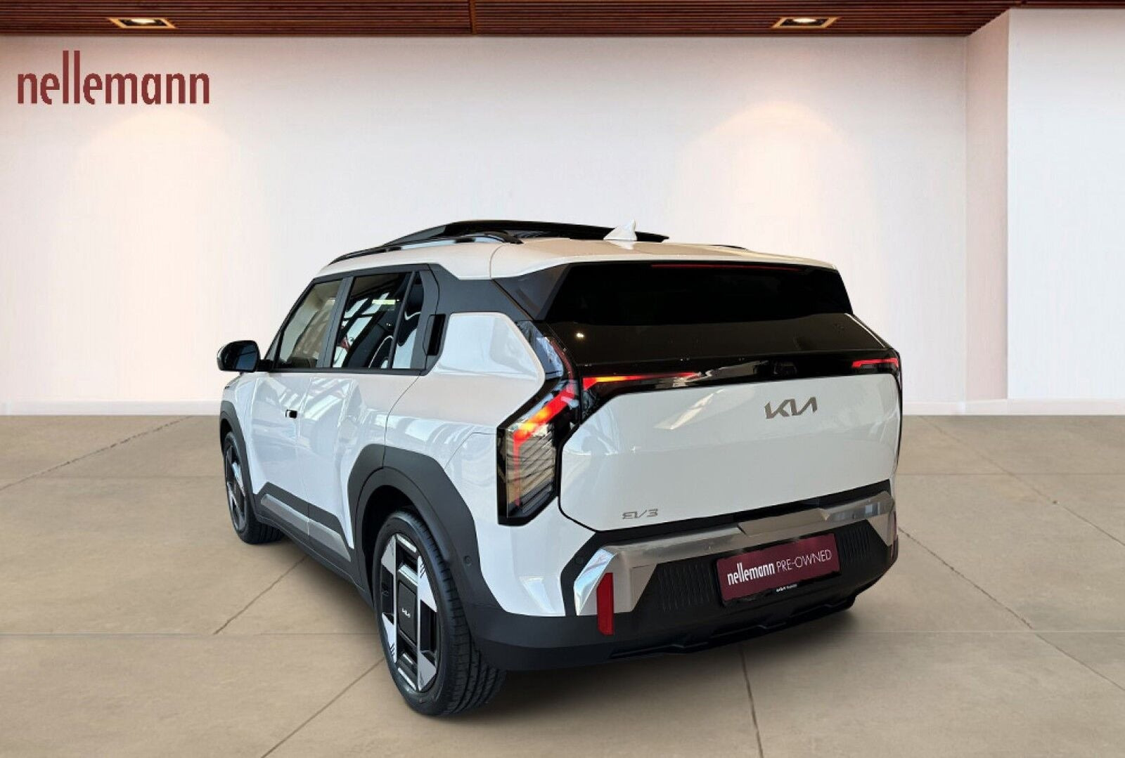 Hvid Kia EV3 fra 2026