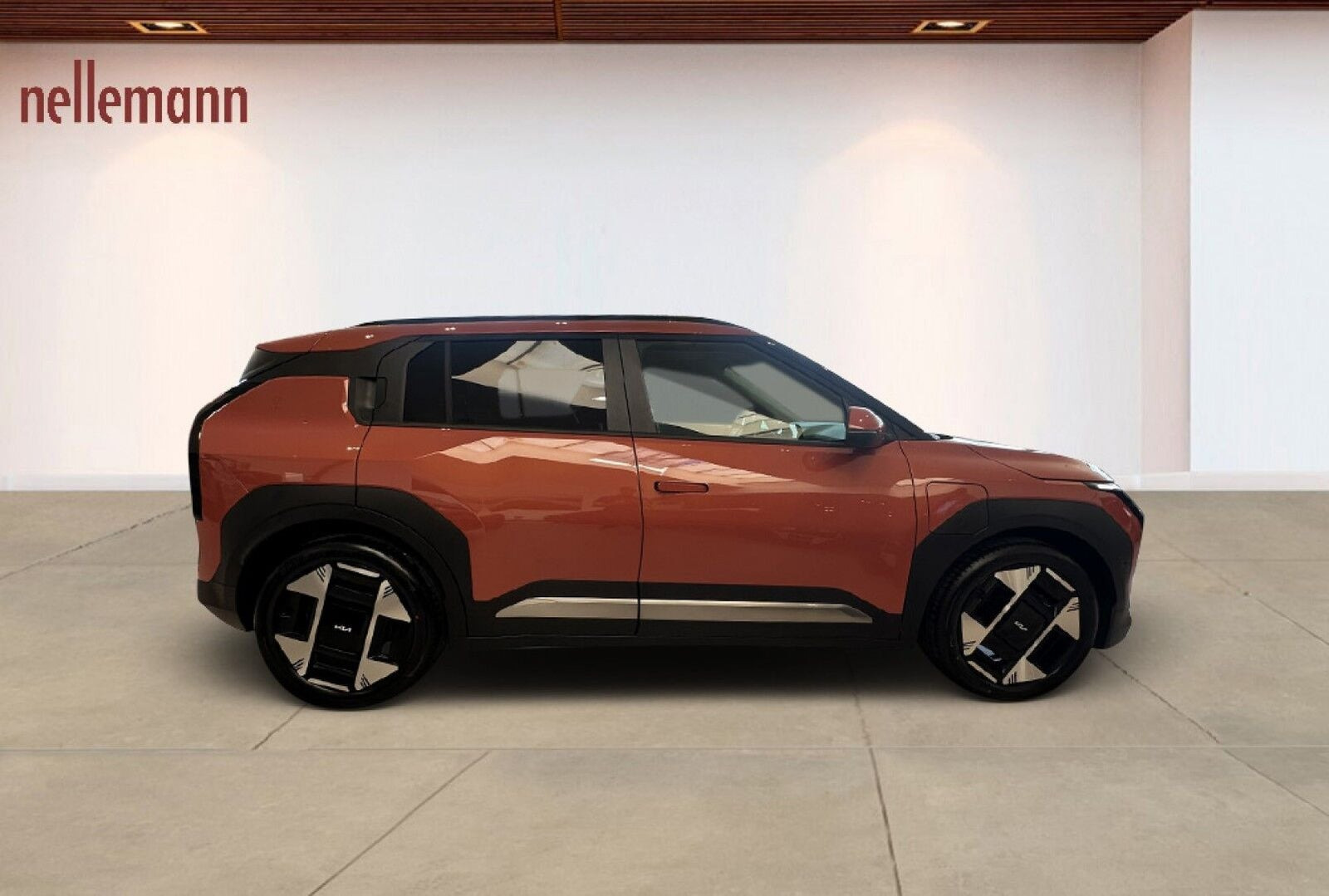 Orange Kia EV3 fra 2026