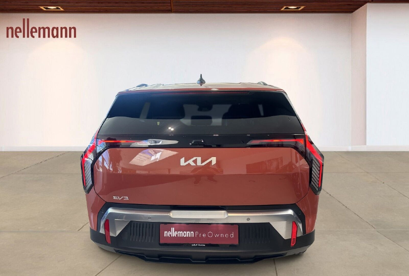 Orange Kia EV3 fra 2026