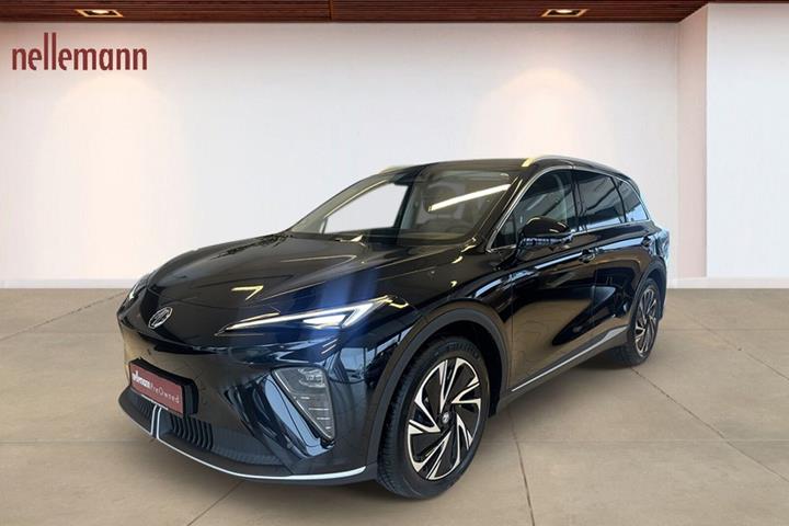 Sort MG MGS6 fra 2026 set udefra
