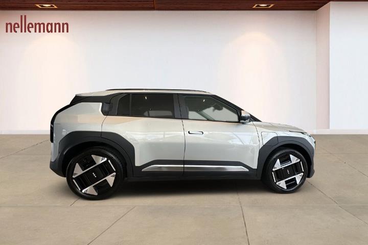 Sølv Kia EV3 fra 2026