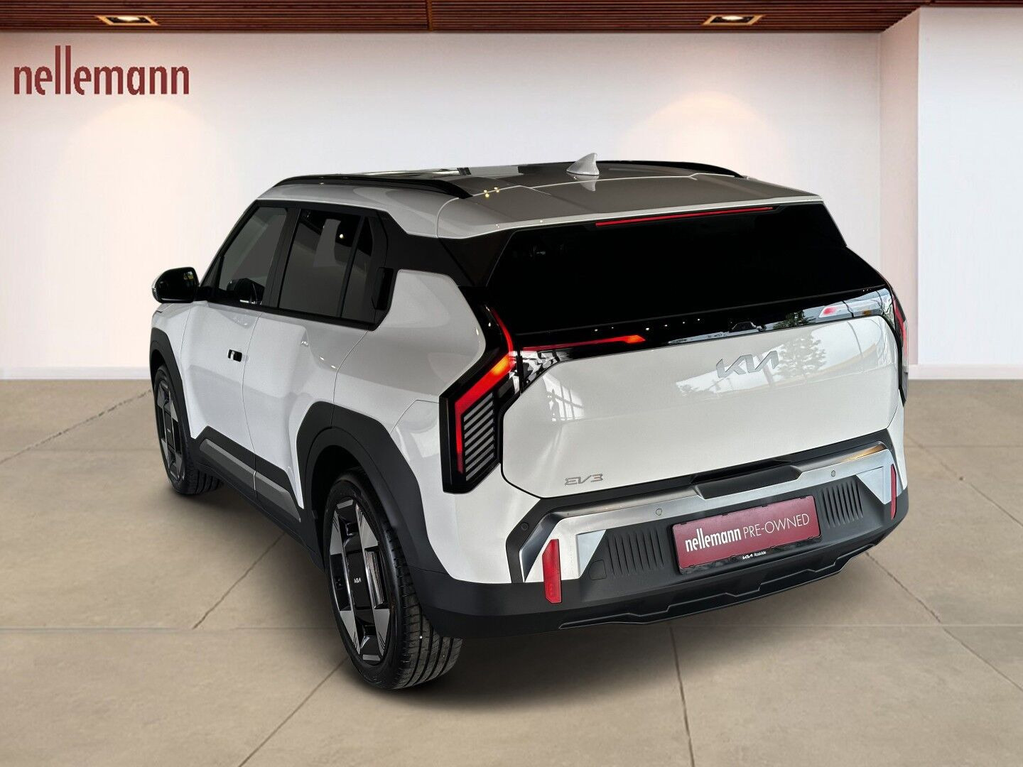 Hvid Kia EV3 fra 2026