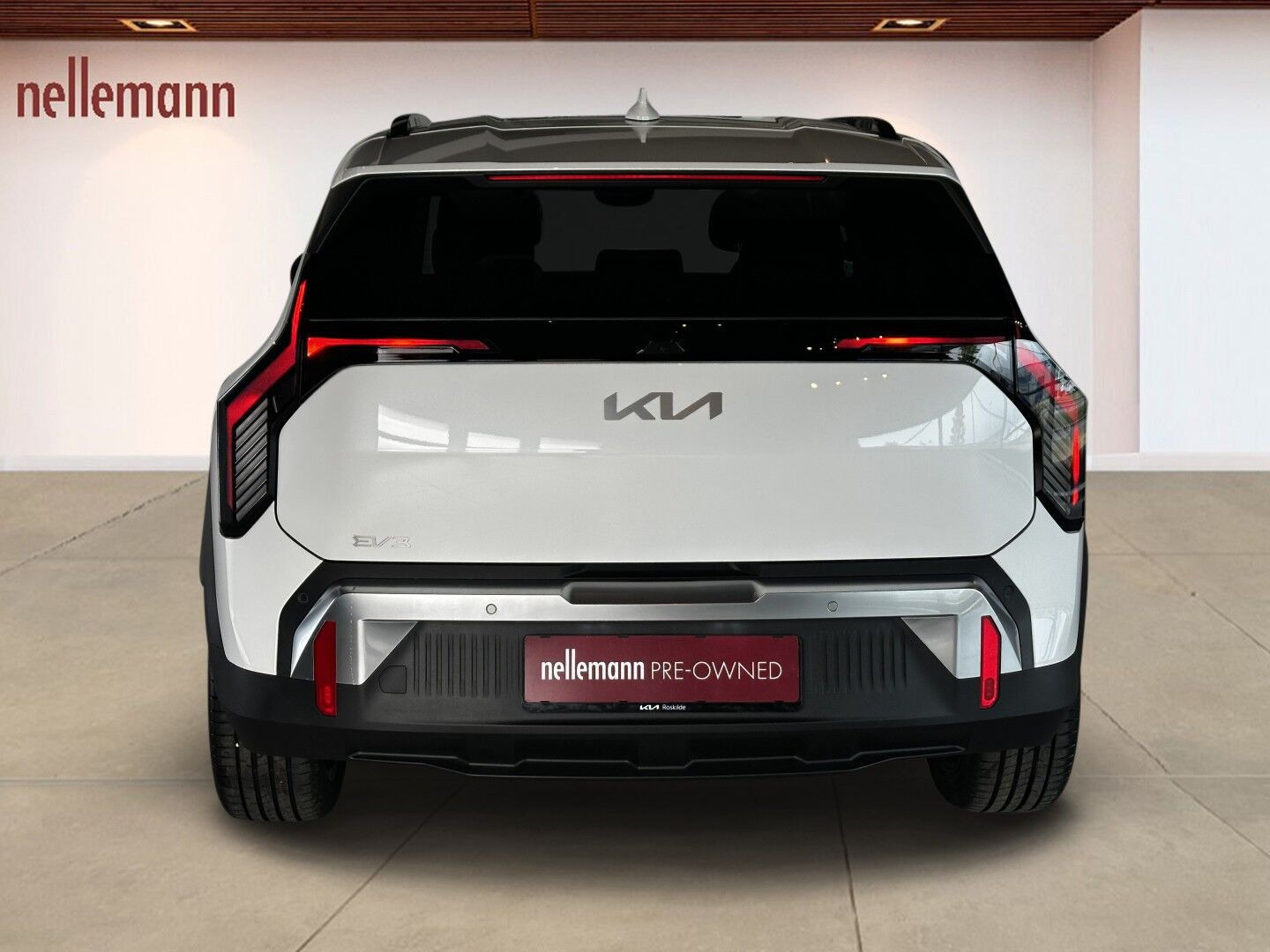 Hvid Kia EV3 fra 2026