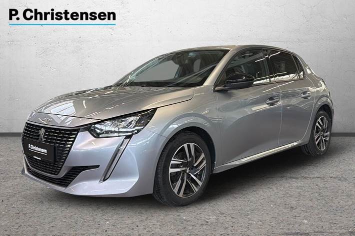 Sølv Peugeot 208 fra 2023