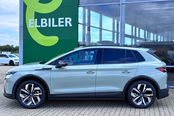 Grøn Skoda Elroq fra 2027