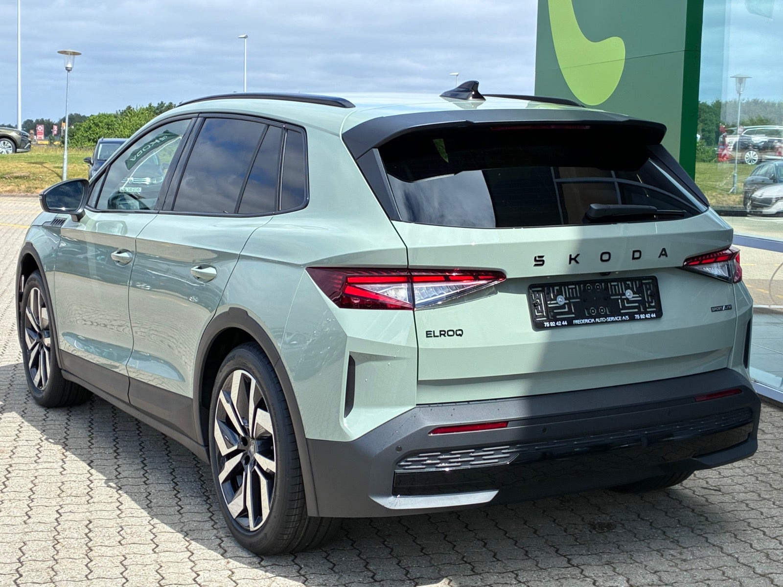 Grøn Skoda Elroq fra 2027