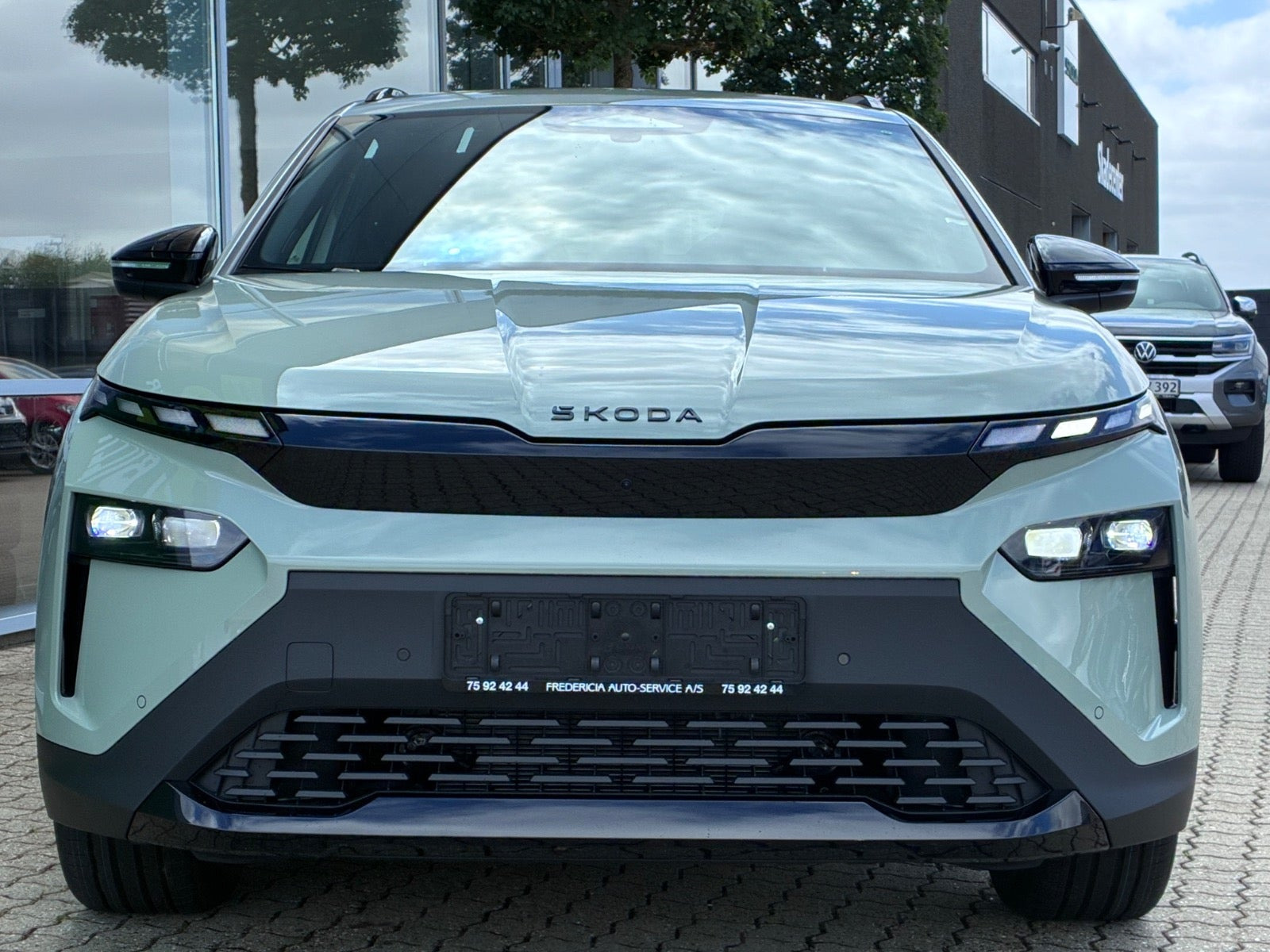 Grøn Skoda Elroq fra 2027