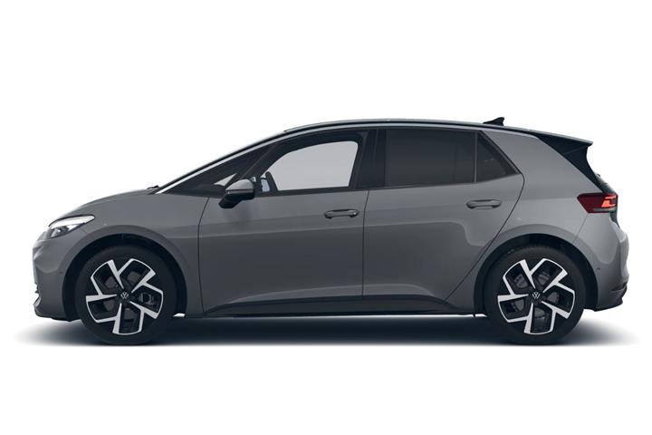 Grå VW ID.3 fra 2024