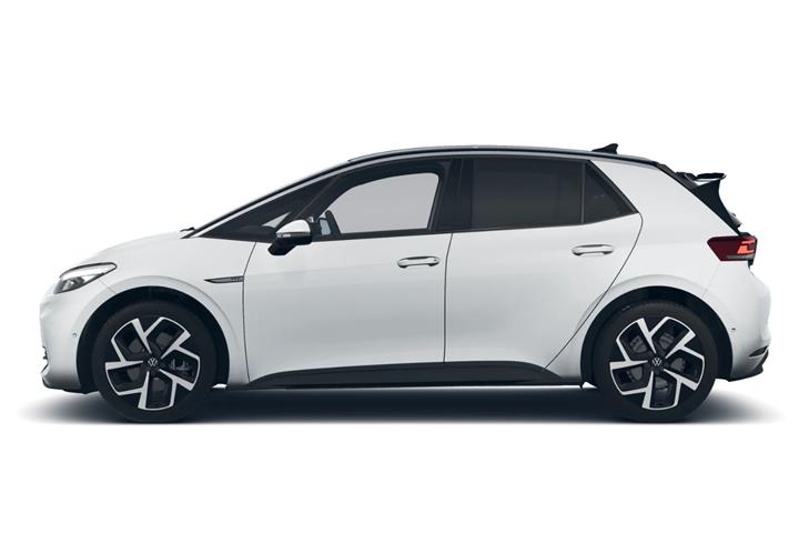 Hvid VW ID.3 fra 2024
