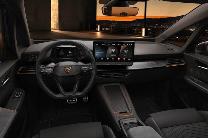Blå Cupra Born fra 2022